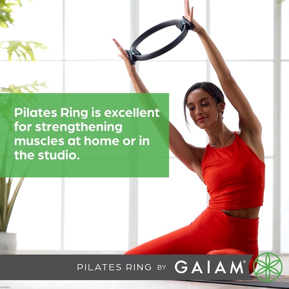 Gaiam-Pilates Ring Fitness Circle 15inch - Picture 5 of 10
